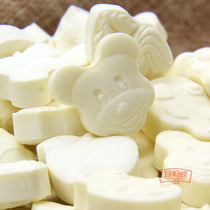  Saiwai Yiyuan special-shaped milk shellfish cartoon dried milk slices five kg bulk baby snacks original flavor