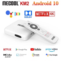 new mecool KM2 Android ATV 10 NF 4K Certification Smart Player TV BOX