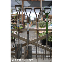 Love garden) Gardening tools Imported Gloden Star wood handle stainless steel shovel shovel (spot)