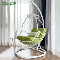 Birds nest hanging basket rattan chair Adult indoor rocking chair Balcony Home cradle chair Net red Hammock lazy swing small hanging chair