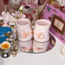 LIUXINYU｜NOPIDS KISS｜2020 Tanabata Pink kiss nono Ceramic Couple cup