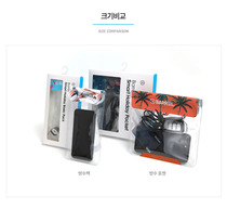 BARREL Korean version of male and female outdoor water sports transparent waterproof folding bag mobile phone zero money hanging bag