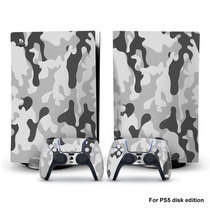 Sony PS5 sticker CD-ROM version High-end design console pain stickers multiple game patterns support to map customization