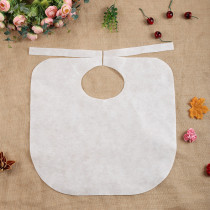 Custom Disposable Beauty Makeup Scarf Apron for the Elderly Childrens meal Meals Around the neck Neck Cloth Spatula