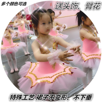 Childrens ballet dance dress Little Swan sequin girl performance dress new toddler dress dress suit