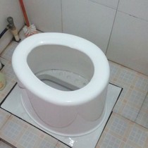 Toilet squatting toilet chair elderly pregnant woman foldable stool portable mobile toilet reinforcement non-slip household