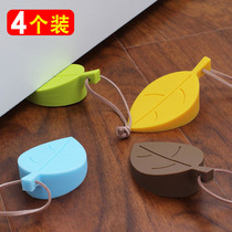 Silicone door stopper door stopper door stopper door card windproof anti-collision door door wedges door stopper cute door artifact
