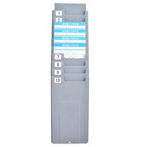 Aibo attendance rack punch card rack Attendance card rack 50 punch card paper rack attendance machine card rack material card rack