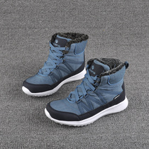 Clearance foreign trade original single anti-25 degree outdoor cotton shoes men and women lightweight waterproof non-slip warm high snow boots