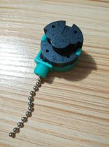 Pull rope switch ceiling fan three-speed control switch three-stage speed switch 220V hand-drawn fan light governor