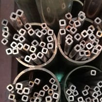 T2 copper square tube 16mm*16mm*1 5mm square copper tube heterosexual tube Pure copper copper square tube