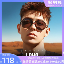 LOHO Sunglasses Polarized New Sunglasses Men Driving Myopia Sunglasses Male Tide Drivers Driving Mirror Clams