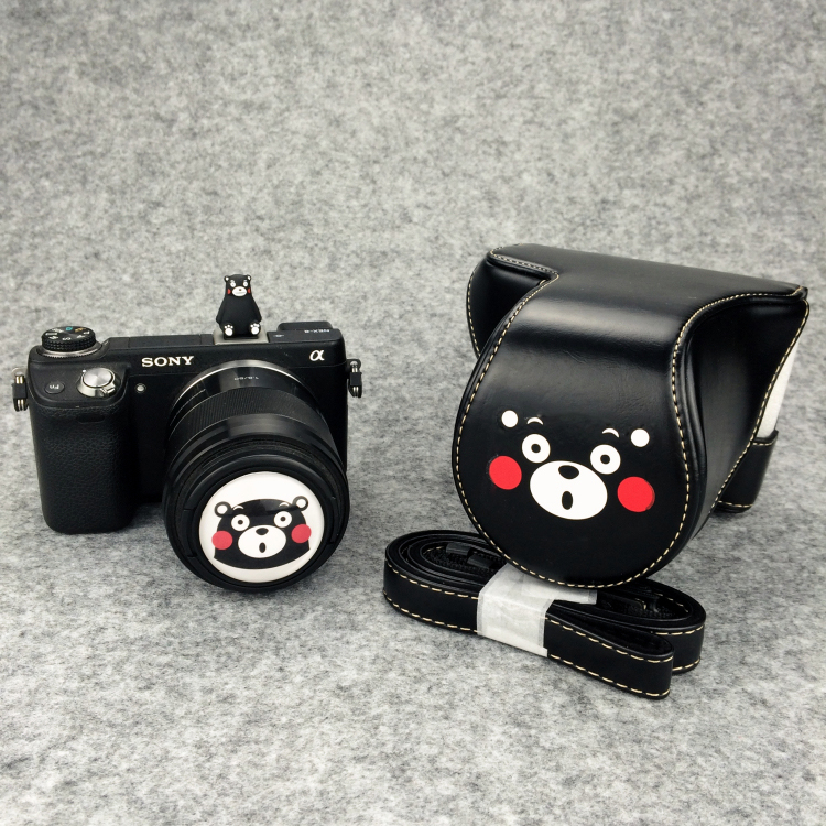M50 Canon M3 camera bag M10 100D750D70D M6 leather case M100 Sony A6000A5100 800D