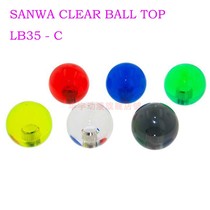 Three and rocker transparent ball head LB-35 CLEAR TOPBALL crystal ball head PS4 Street tyrant five rocker head