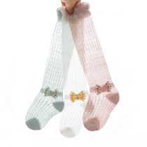 Baby socks Summer thin new baby baby stockings Mosquito-proof loose mouth children over the knee Boys girls children