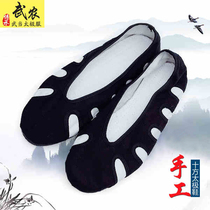 Taoist shoes Wudang men and women Taoist practice cloth shoes Kung Fu shoes morning exercise martial arts shoes ten square shoes Taiji shoes
