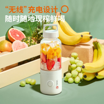 Household small juicer wireless crushed ice Large capacity juice cup separation multi-function grinder Electric mini