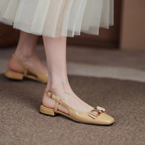 MAROLIO elegant and comfortable can coexist@ Baotou sandals women 2021 new fairy wind flat single shoes summer