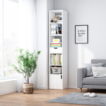 Simple bookshelf landing simple living room shelf corner shelf bedroom shelf narrow seam student multi-layer bookcase