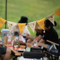 Naturehike Camping atmosphere Pennant Camping party decoration Holiday team Birthday small flag