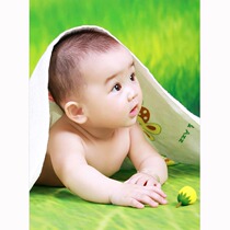 Cute baby poster photo baby pictorial beautiful men and women Baby painting pregnant pregnancy fetal education picture wall stickers