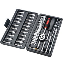 Socket wrench tools Car and motorcycle repair tools Quick automatic ratchet wrench combination set