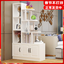 Entrance cabinet entrance door hall cabinet entrance living room partition decoration cabinet shoe cabinet simple modern screen rack wine cabinet