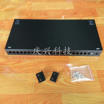 Rack-mounted 24-port SC fiber optic terminal box 24-core fiber optic cable terminal box can be equipped with FC ST SC welding box optical terminal box