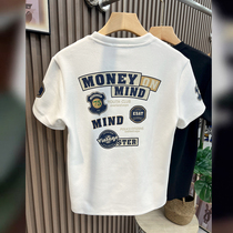 2023 New Summer Half Sleeve Label Embroidery Lesser Short Sleeve T Shirt Men This Year Popular Circular Casual T Shirt