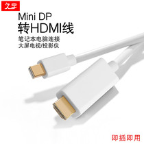 Jiuyu mini DP to HDMI cable Microsoft Surface Apple Macbook laptop mini dp lightning video screen cable to HDMI