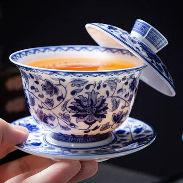 缠枝莲盖碗-缠枝莲盖碗促销价格、缠枝莲盖碗品牌- 淘宝