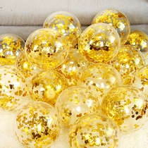 Sequin balloon transparent decoration birthday decorations shopping mall shop opening activities wedding ceremony wedding scene layout