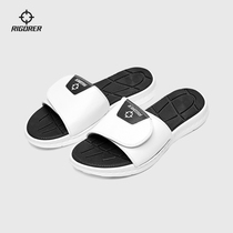 2021 new sports slippers men Velcro basketball training swimming wear-resistant non-slip indoor and outdoor wear cool