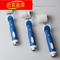 Wallpaper construction tools wallpaper tools POM rubber handle roller deep texture double bearing