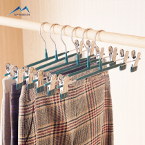 Pants rack Pants clip Underwear special jk skirt clip incognito strong drying household wardrobe hook with clip storage artifact