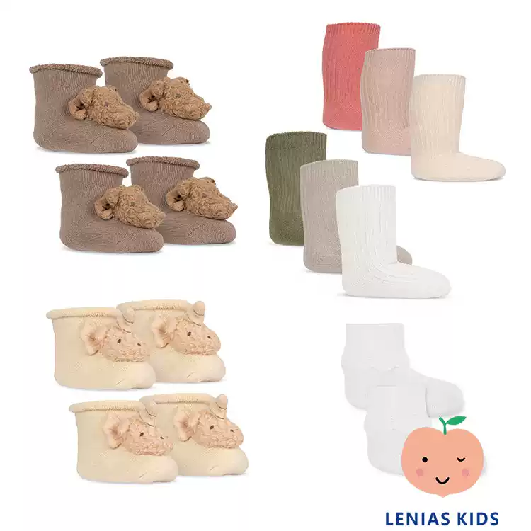 Lenias LN家 Konges23SS春夏 舒适学步鞋室内鞋袜子