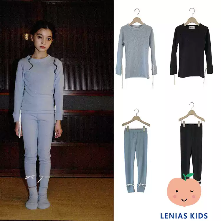 leniasLN家 UNIONINI21AW 秋冬柔软 系带打底可外穿套装