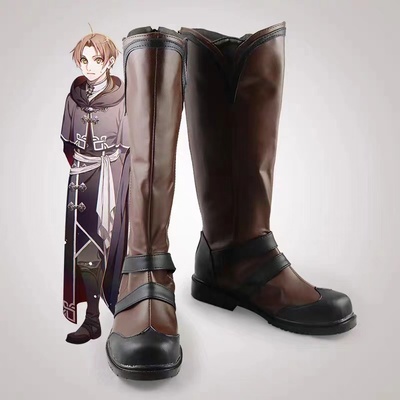 taobao agent Outstanding reincarnation Rudius COS Shampoo Anime Show COSPLAY boots support viewing