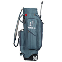 LEEB golf bag men and women pull wheel ball club bag golfbag standard bag waterproof ball bag trailer bag