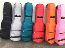 New violin bag thickened upgraded version tarpaulin double back violin bag adult childrens bag Korean