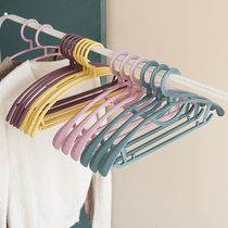 Hangers household clothes non-slip anti-shoulder corner shelves plastic clothes hanging adhesive hook bold and thick dormitory students