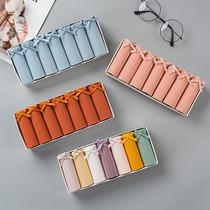 4 7 panties women cotton waist cool breathable girl students Korean version of sexy charming triangle bottoms