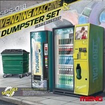 √ Yingli MENG model 1 35 vending machine and dustbin sets SPS-018