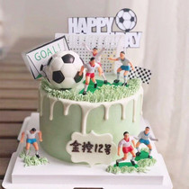 Cake decoration plug-in football basketball sports sneakers theme decoration plug boy boy cake decoration