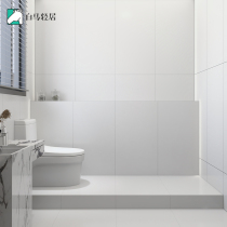 600x1200 Bathroom kitchen Pure white Japanese Nordic Living Room floor tiles Soft matte board tile wall tiles