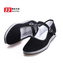 Jiaozhou Yangge shoes Folk dance folk dance heel shoes Foam bottom folk dance shoes Northeast Yangge cloth shoes
