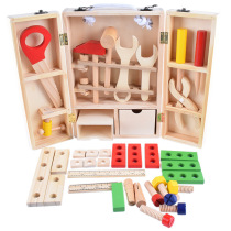 Kindergarten early education puzzle construction area corner delivery material toolbox maintenance small middle class 3-4-5 five-year-old 6 Toys