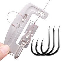 New type of hook manual wire stainless steel tie fishing hook hook double hook Isney fish hook tool