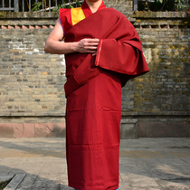 Four-piece set] Lama monk dress clothes Tibet Tibetan Buddhism draped monk dress Dongga Guru a set of Tibetan clothing