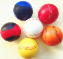 Safe baseball practice Tee-Ball soft baseball PU foam sponge Baseball Softball Multi-Color